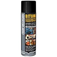Los mejores  - Saratoga 54183001 - Funda bituminosa en spray- impermeabiliza y sella a base de goma de betún- color negro